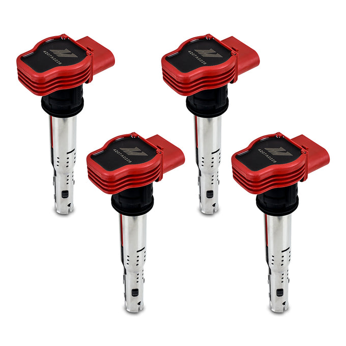 Set of 4 Performance Ignition Coil <br> 05-18 VW/Audi EA888 1.8T & 2.0T Engines