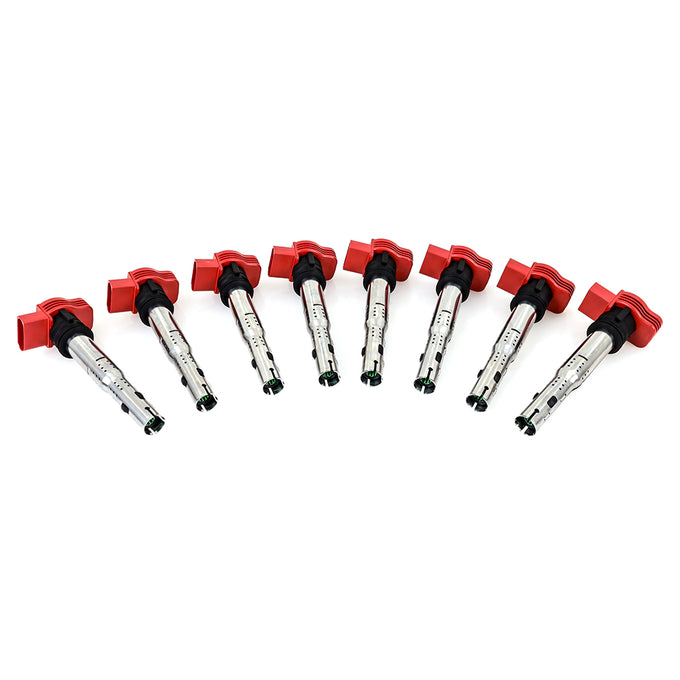 Set of 8 Performance Ignition Coil <br> 05-18 VW/Audi EA888 1.8T & 2.0T Engines