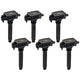 Set of 6 Performance Ignition Coil <br> 11-23 Dodge Challenger Charger, Jeep Wrangler