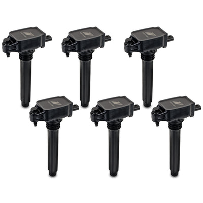 Set of 6 Performance Ignition Coil <br> 11-23 Dodge Challenger Charger, Jeep Wrangler