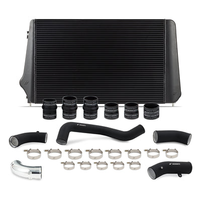 Performance Intercooler Kit w/ Pipes <br> 17-19 Chevy Silverado GMC Sierra 2500 3500 HD