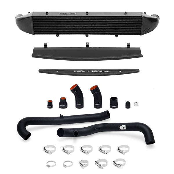 Aluminum Front Mount Intercooler w/ Pipes <br> 14-16 Ford Fiesta