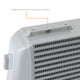 Universal L-Line Intercooler - Black <br> 40.22 L X 6 W X 12.89 in H