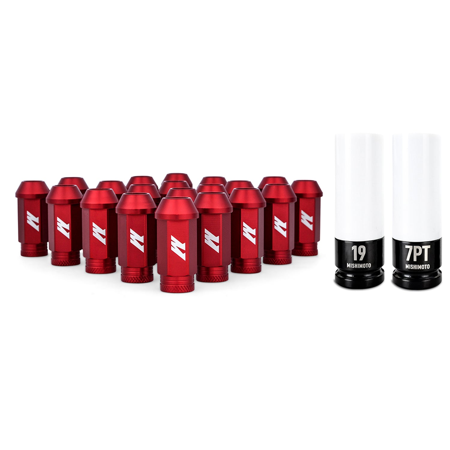20pc Set Aluminum Locking Lug Nuts <br> Thread Size: M12x1.25