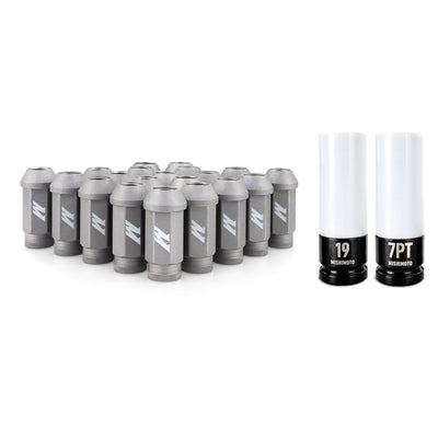 20pc Set Steel Locking Lug Nuts <br> 95-25 Ford/Chevy/GMC/Dodge/Jeep/Lexus/Cadilla
