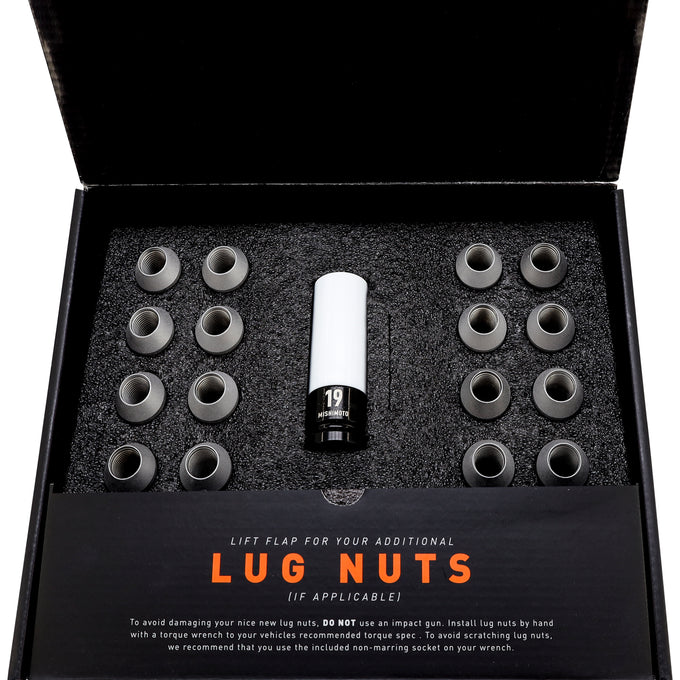 20pc Set Steel Locking Lug Nuts <br> 95-25 Ford/Chevy/GMC/Dodge/Jeep/Lexus/Cadilla