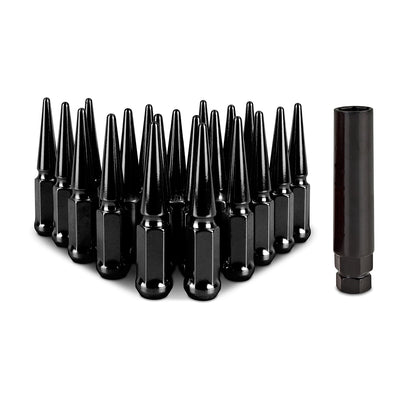 20pc Steel Spiked Lug Nuts <br> Thread Size: M12x1.5