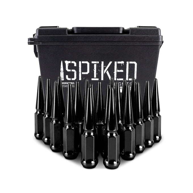 20pc Steel Spiked Lug Nuts <br> Thread Size: M12x1.5