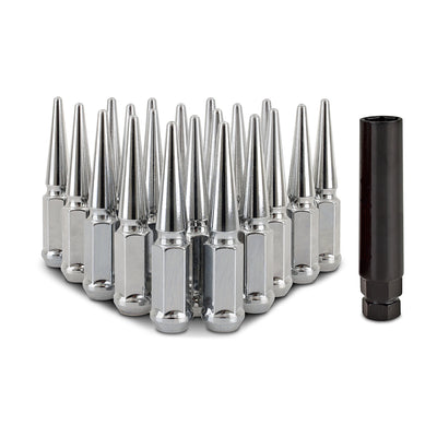 20pc Steel Spiked Lug Nuts <br> Thread Size: M12x1.5