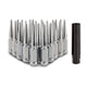 24pc Set Steel Spiked Lug Nuts <br> Thread Size: M12x1.5
