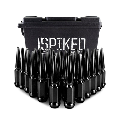 32-PC Set Steel Spiked Lug Nuts <br> Thread Size: M14x1.5