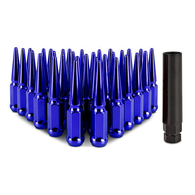 32pc Set Steel Spiked Lug Nuts <br> Thread Size: M14x1.5