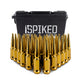 32pc Set Steel Spiked Lug Nuts <br> Thread Size: M14x1.5
