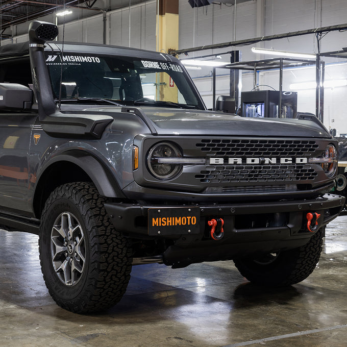 License Plate Relocation Kit <br> 21-26 Ford Bronco 2.3L,2.7L,3.0L