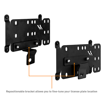License Plate Relocation Kit <br> 22-25 Ford Bronco 2.7L,2.3L