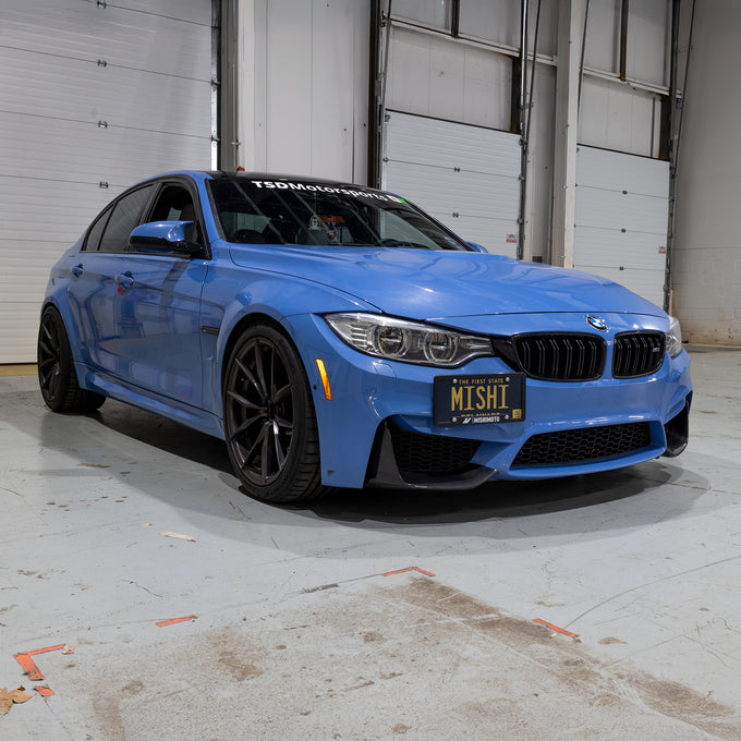 License Plate Relocation Kit <br> 15-20 BMW M3 M4 3.0L