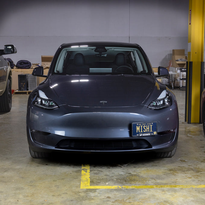 License Plate Relocation Kit <br> 22-24 Tesla Y -L
