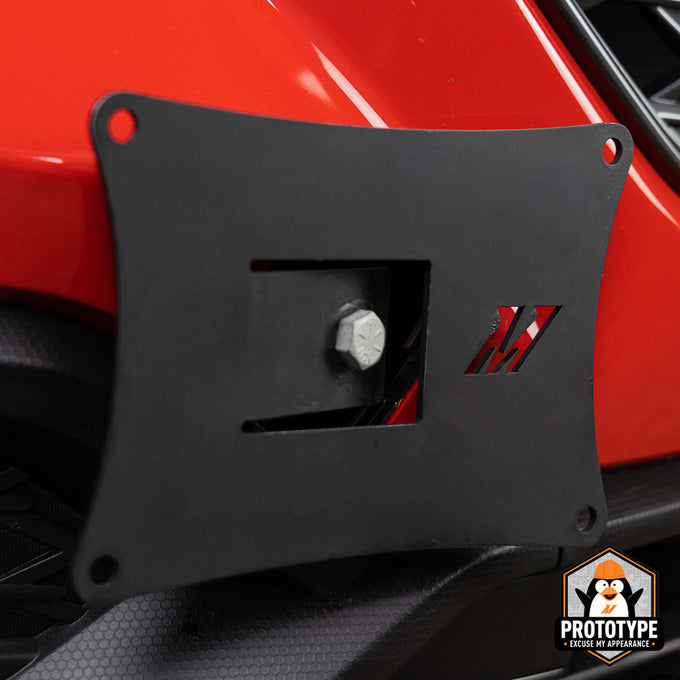 License Plate Relocation Kit <br> 18-26 Subaru Crosstrek WRX 2.4L 2.0L 2.5L