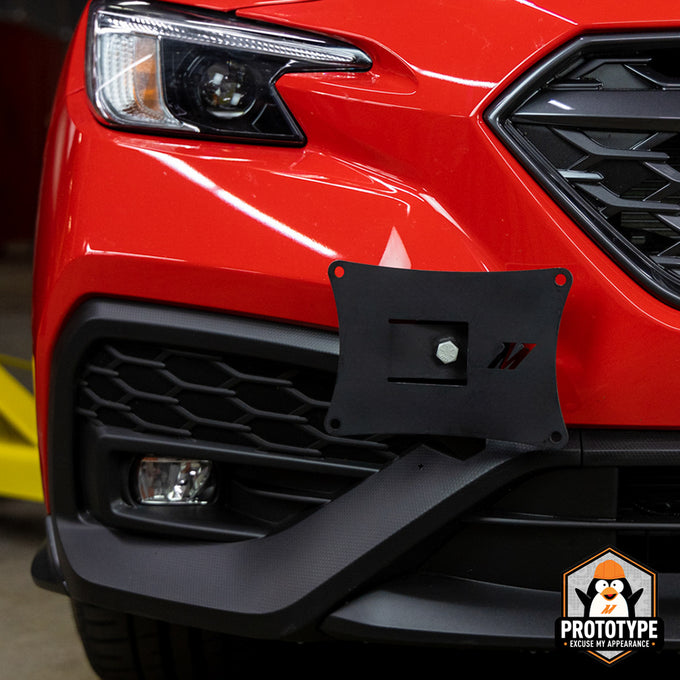 License Plate Relocation Kit <br> 18-26 Subaru Crosstrek WRX 2.4L 2.0L 2.5L