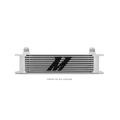 Universal 10 Row Oil Cooler <br> 3.8 L X 1.97 W X 12.95 in H