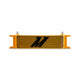 Universal -6AN 10 Row Oil Cooler - Gold <br> 12.95 L X 1.97 W X 3.8 in H