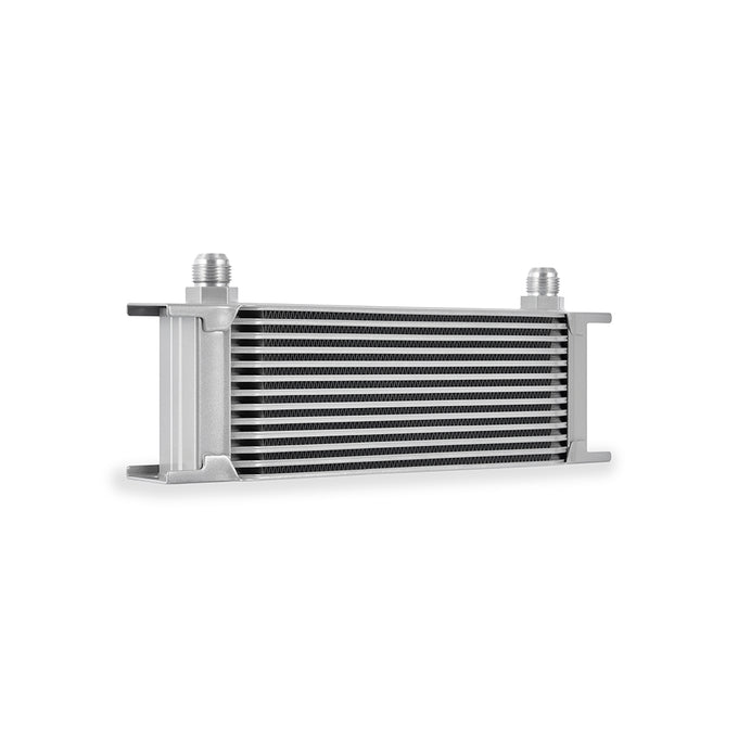 Universal 13-Row Oil Cooler Silver <br> 13 L X 3.7 W X 4.72 in H