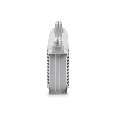 Universal 13-Row Oil Cooler Silver <br> 13 L X 3.7 W X 4.72 in H