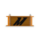 Universal 16-Row Oil Cooler Gold <br> 13 L X 3.7 W X 5.61 in H