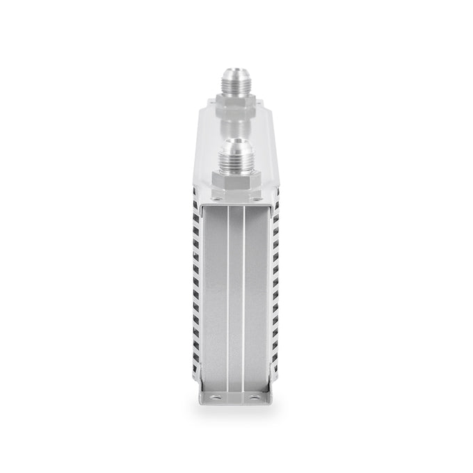 Universal 16-Row Oil Cooler Silver <br> 13 L X 3.7 W X 5.61 in H