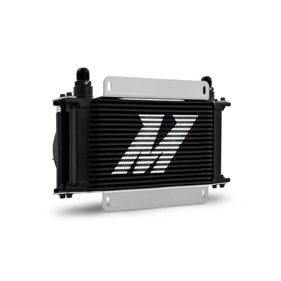 Universal 19 Row Oil Cooler Kit w/2x5in Fans <br> 12.99 L X 5.04 W X 8.13 in H