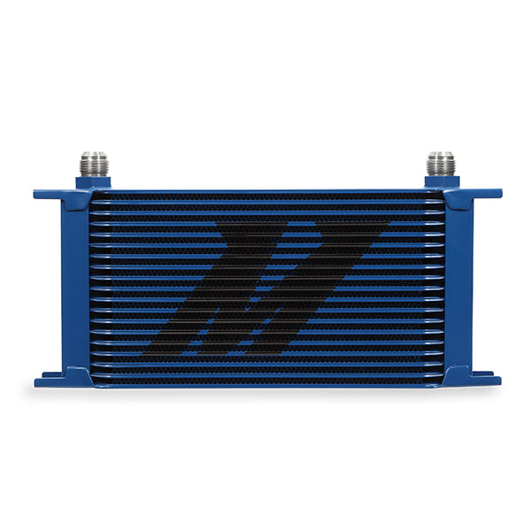 Universal 19 Row Oil Cooler - Blue <br> 6.44 L X 1.97 W X 12.95 in H