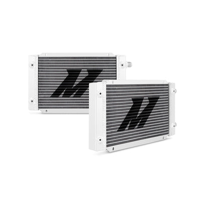 Universal 19 Row Dual Pass Oil Cooler <br> 8.27 L X 1.77 W X 14.8 in H