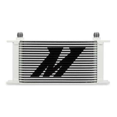 Universal 19 Row Oil Cooler Kit - White <br> 6.44 L X 1.97 W X 12.95 in H