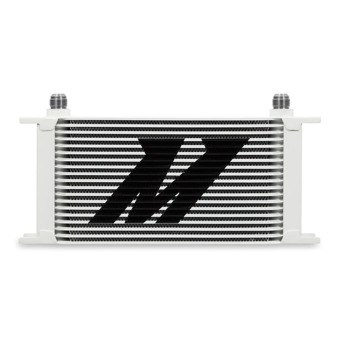 Universal 19 Row Oil Cooler Kit - White <br> 6.44 L X 1.97 W X 12.95 in H