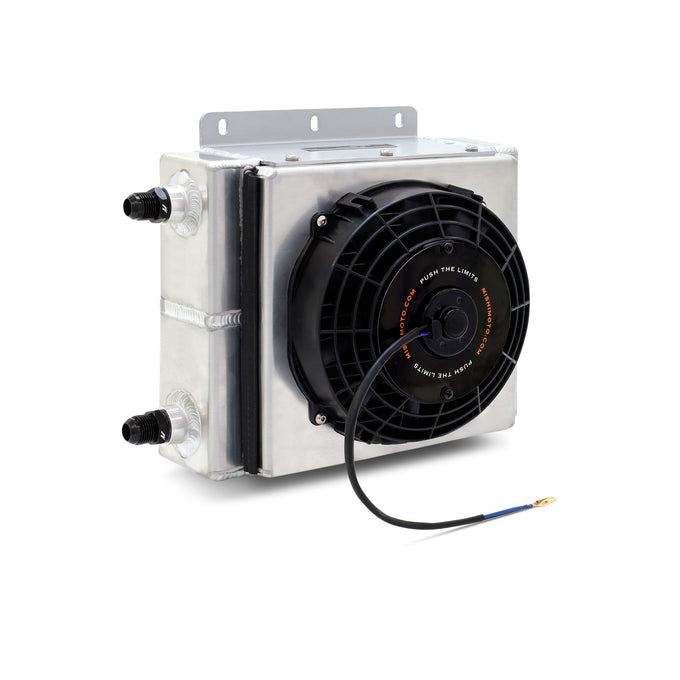 23 Row Oil Cooler Kit w/1in x 8in Fan <br> 12.35 L X 4.23 W X 7.96 in H