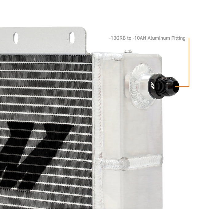 23 Row Oil Cooler Kit w/1in x 8in Fan <br> 12.35 L X 4.23 W X 7.96 in H