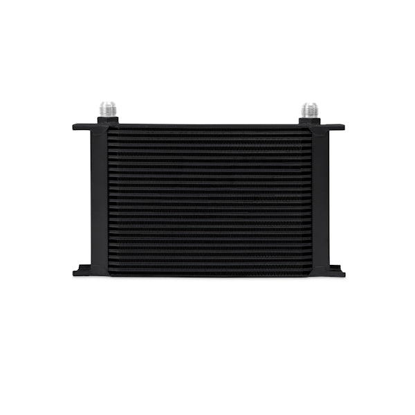 Universal 25 Row Oil Cooler - Black <br> 8.35 L X 1.97 W X 12.95 in H