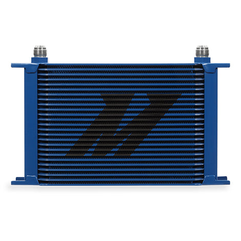 Universal 25 Row Oil Cooler - Blue <br> 8.35 L X 1.97 W X 12.95 in H