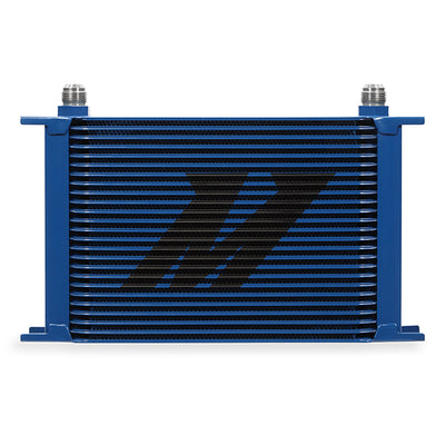 Universal 25 Row Oil Cooler - Blue <br> 8.35 L X 1.97 W X 12.95 in H