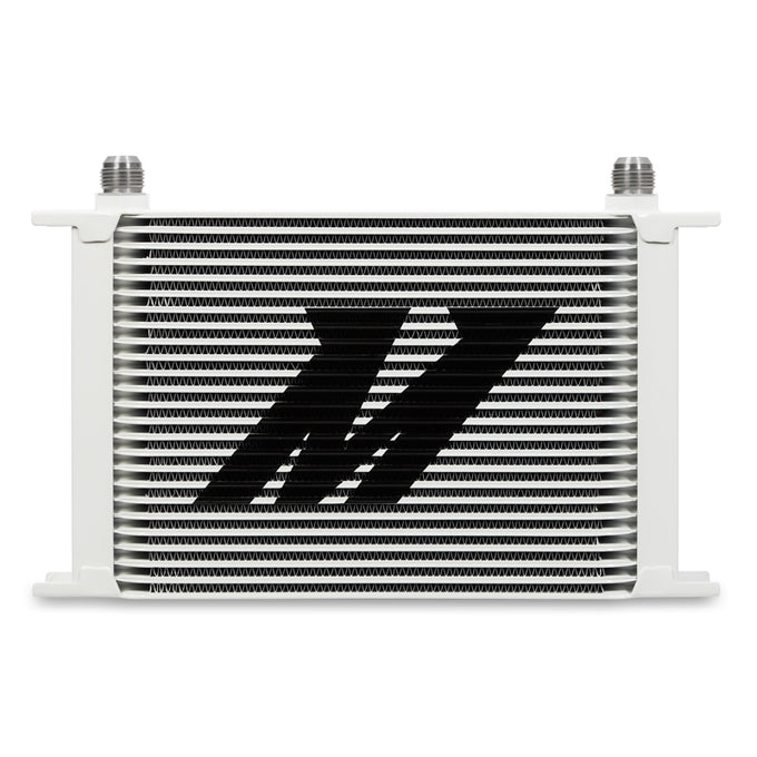 Universal 25 Row Oil Cooler Kit - White <br> 8.35 L X 1.97 W X 12.95 in H