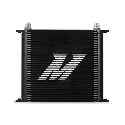 Universal 34 Row Oil Cooler - Black <br> 13 L X 3.7 W X 11.06 in H