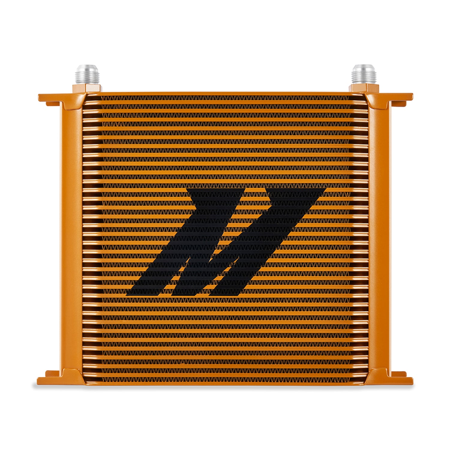 Universal 34 Row Oil Cooler - Gold <br> 13 L X 3.7 W X 11.06 in H