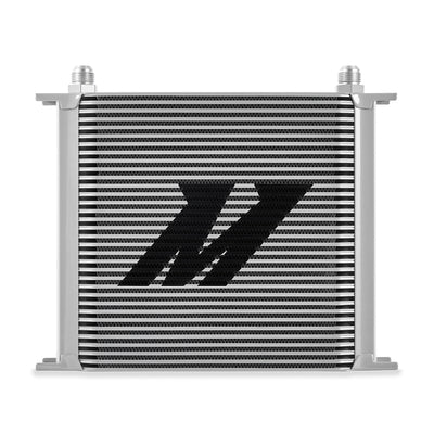 Universal 34 Row Oil Cooler - Silver <br> 13 L X 3.7 W X 11.06 in H