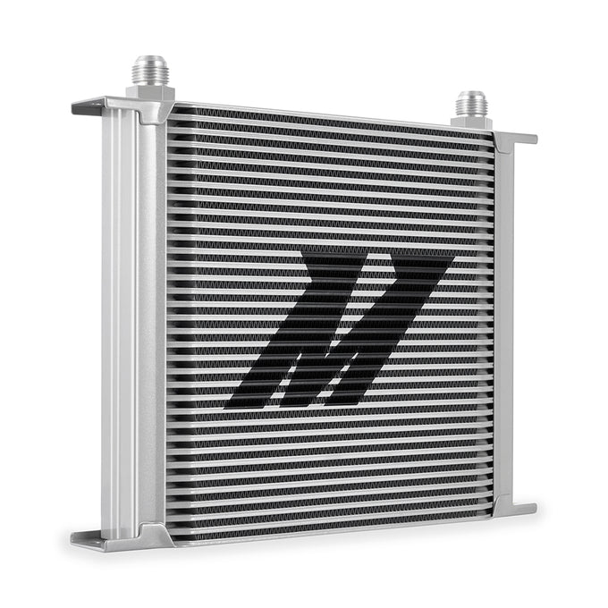 Universal 34 Row Oil Cooler - Silver <br> 13 L X 3.7 W X 11.06 in H