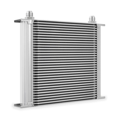 Universal 34 Row Oil Cooler - Silver <br> 13 L X 3.7 W X 11.06 in H