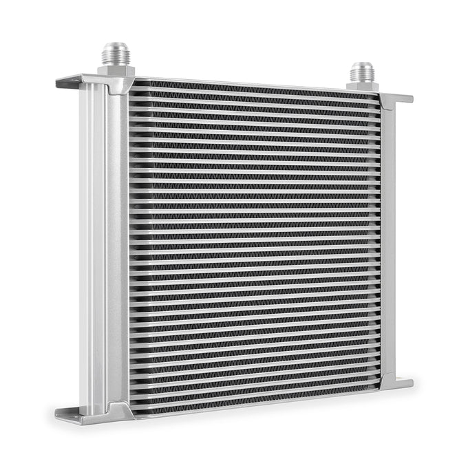 Universal 34 Row Oil Cooler - Silver <br> 13 L X 3.7 W X 11.06 in H