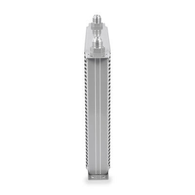 Universal 34 Row Oil Cooler - Silver <br> 13 L X 3.7 W X 11.06 in H