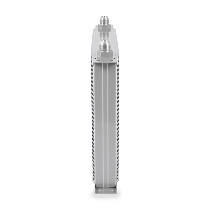 Universal 34 Row Oil Cooler - Silver <br> 13 L X 3.7 W X 11.06 in H