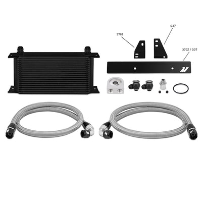 Billet Aluminum Oil Cooler Kit <br> 09-20 Nissan 370Z, 09-13 INFINITI G37 3.7L