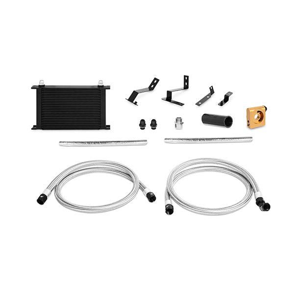 Thermostatic Oil Cooler Kit Black <br> 16-23 Chevy Camaro 2.0L